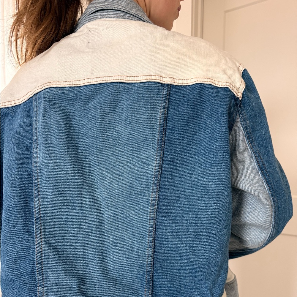 Wild Fable Multicolor Denim Jacket - image 2